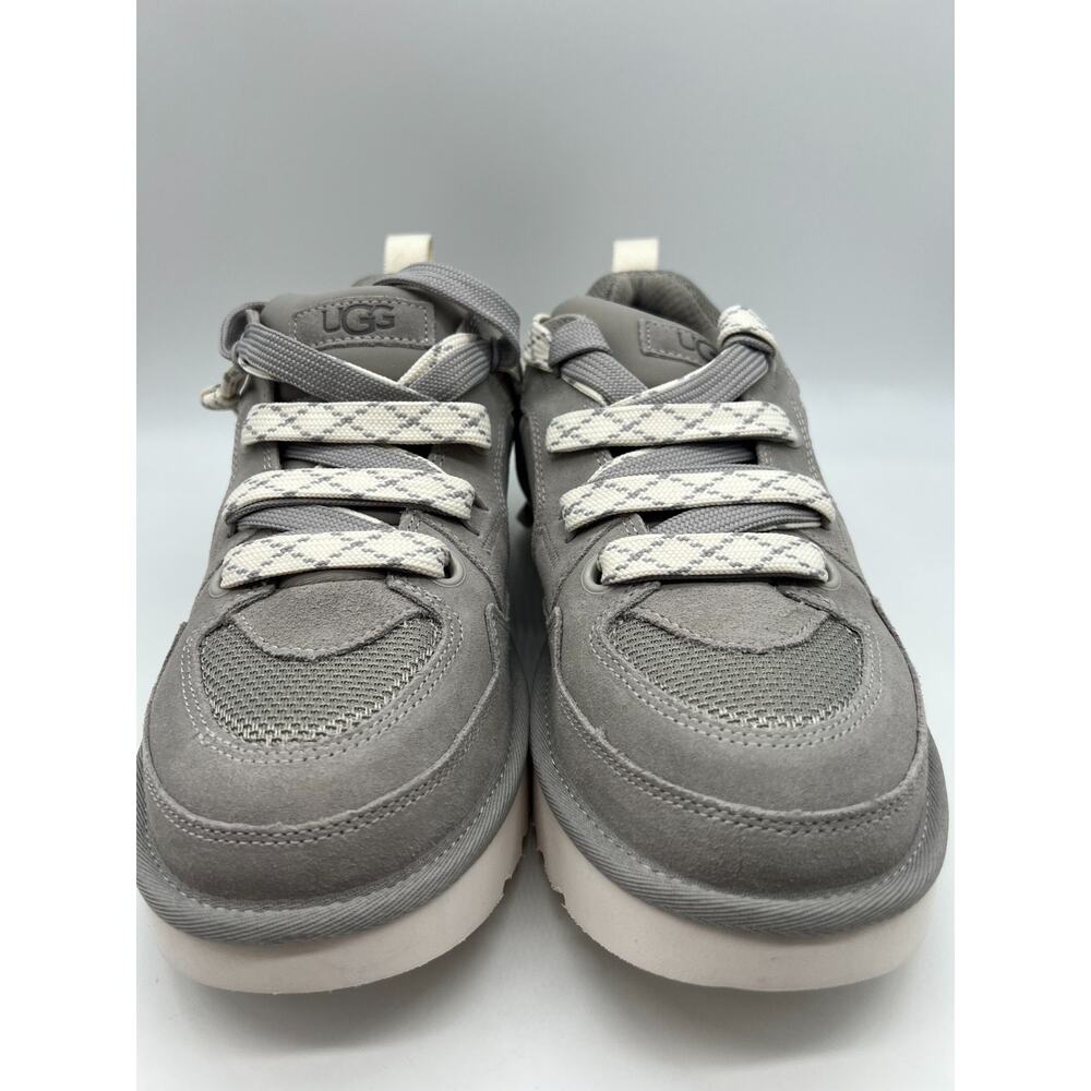 UGG Lo Lowmel Gray Suede Shoes 1169493 Men's Size 11 New - Picture 11 of 16